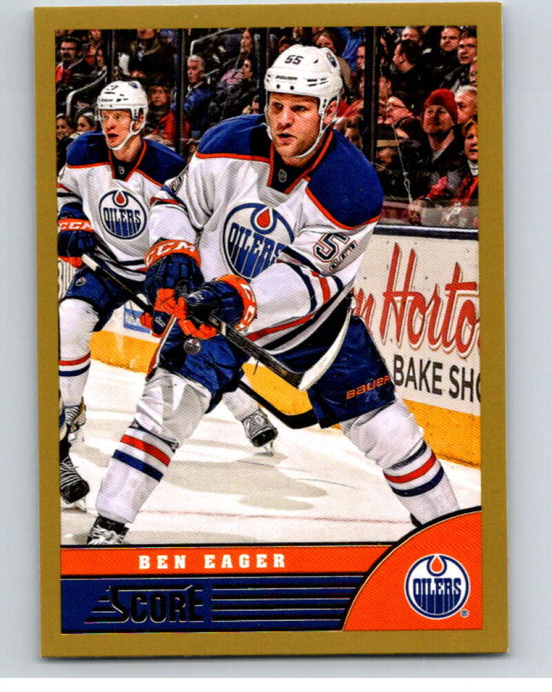 2013-14 Panini Score Gold #194 Ben Eager Edmonton Oilers V94231 Image 1