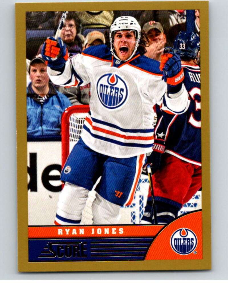 2013-14 Panini Score Gold #195 Ryan Jones Edmonton Oilers V94233 Image 1