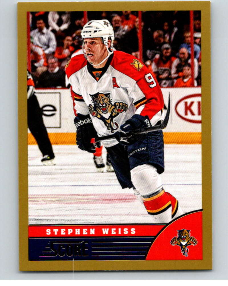 2013-14 Panini Score Gold #201 Stephen Weiss Florida Panthers V94242 Image 1