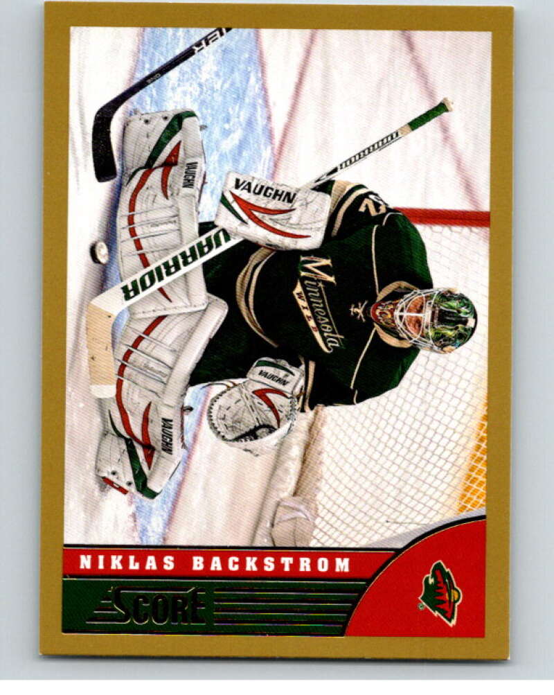 2013-14 Panini Score Gold #239 Niklas Backstrom Minnesota Wild V94273 Image 1