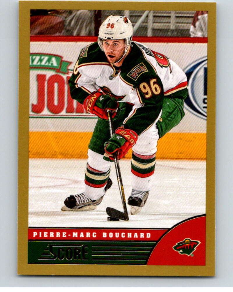 2013-14 Panini Score Gold #240 Pierre-Marc Bouchard Minnesota Wild V94275 Image 1
