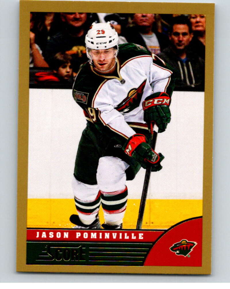 2013-14 Panini Score Gold #252 Jason Pominville Minnesota Wild V94279 Image 1