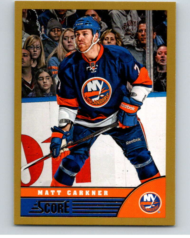 2013-14 Panini Score Gold #326 Henrik Lundqvist New York Rangers V94311 Image 1