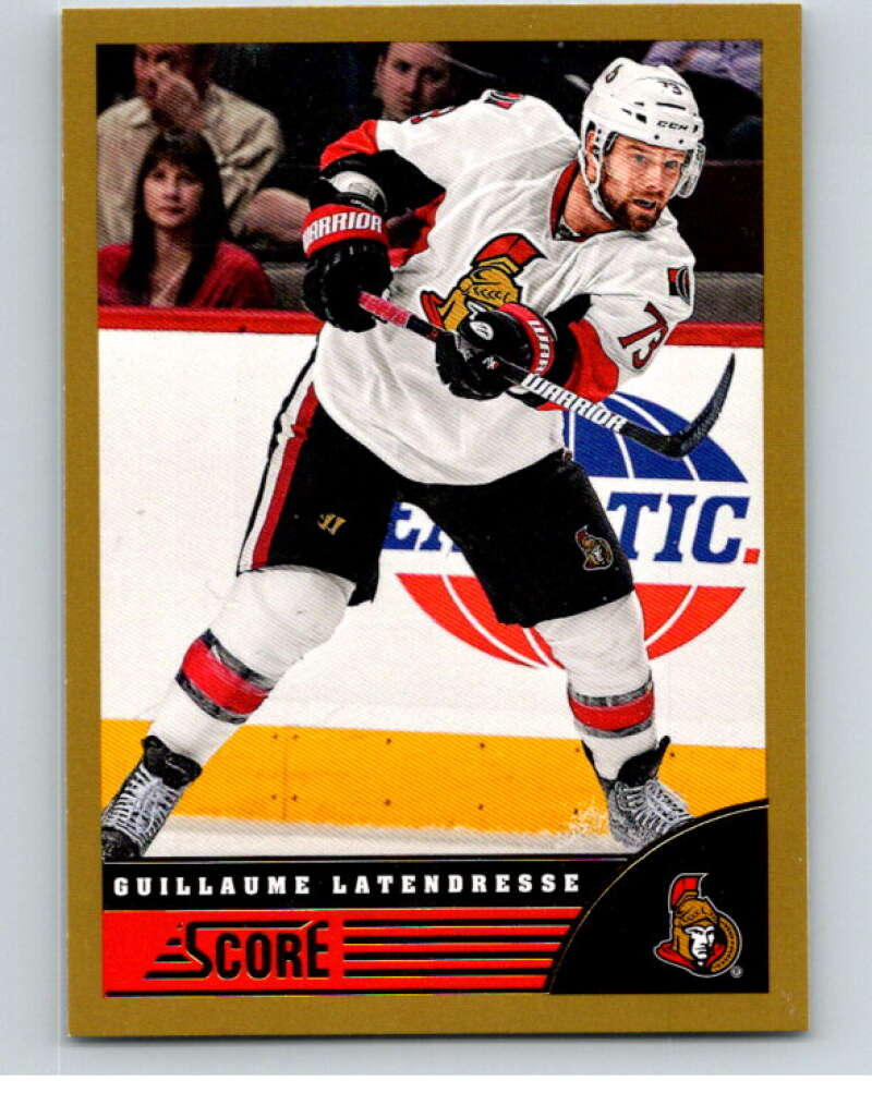 2013-14 Panini Score Gold #361 Robin Lehner Ottawa Senators V94314 Image 1