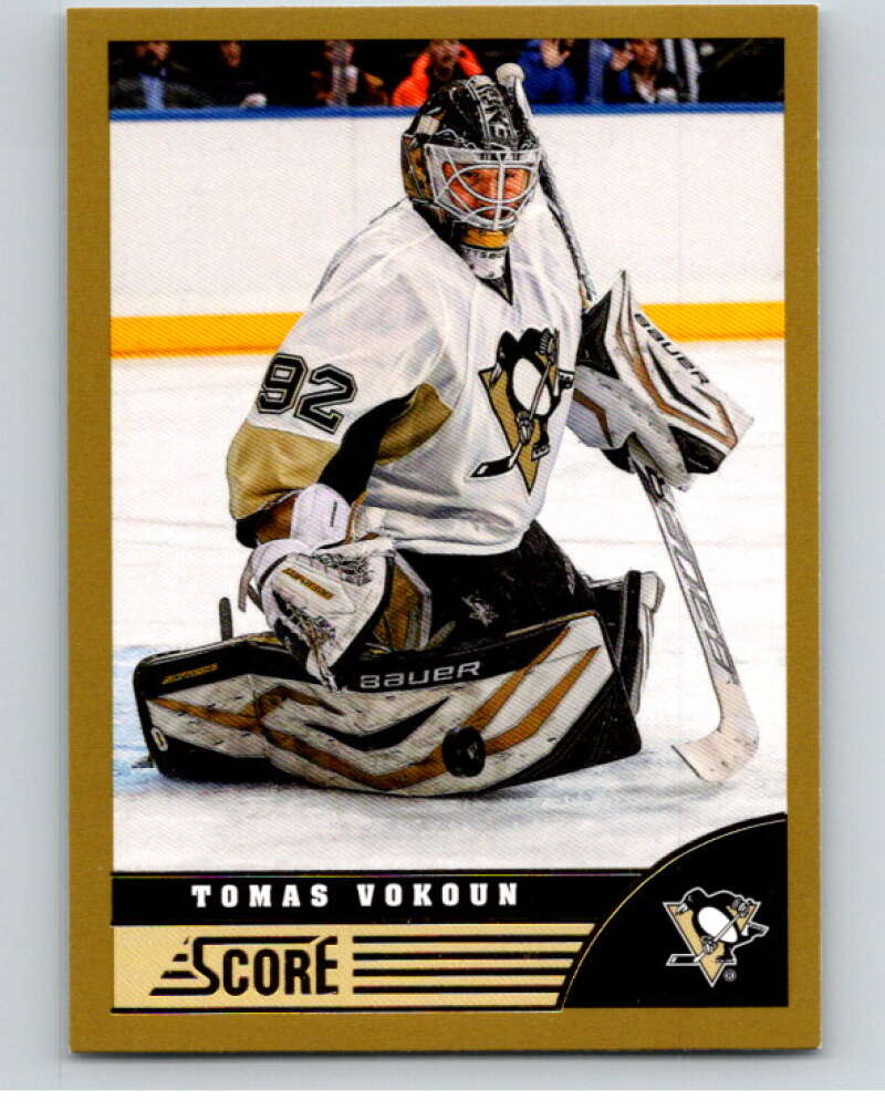 2013-14 Panini Score Gold #409 Tomas Vokoun Pittsburgh Penguins V94321 Image 1