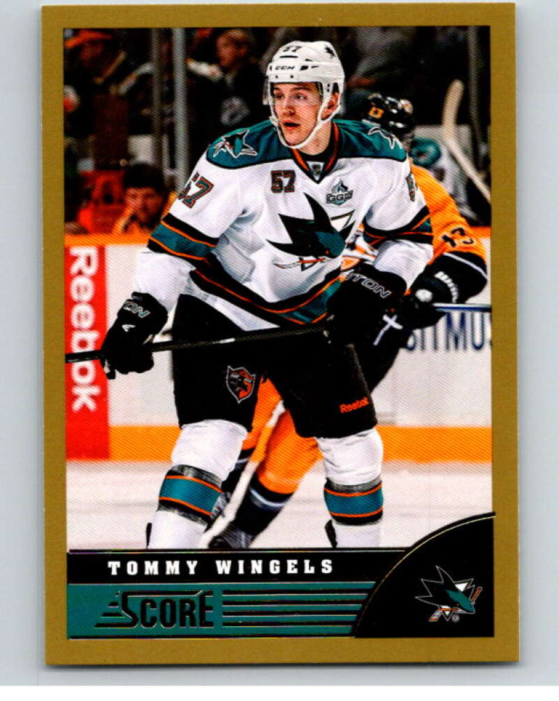 2013-14 Panini Score Gold #431 T.J. Galiardi San Jose Sharks V94326 Image 1