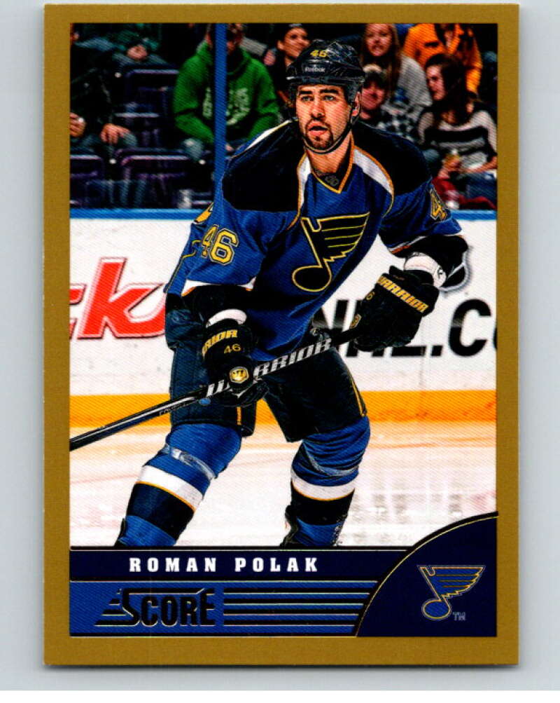 2013-14 Panini Score Gold #448 Roman Polak St. Louis Blues V94333 Image 1