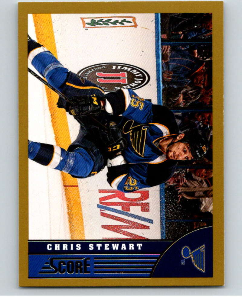 2013-14 Panini Score Gold #449 Chris Stewart St. Louis Blues V94335 Image 1