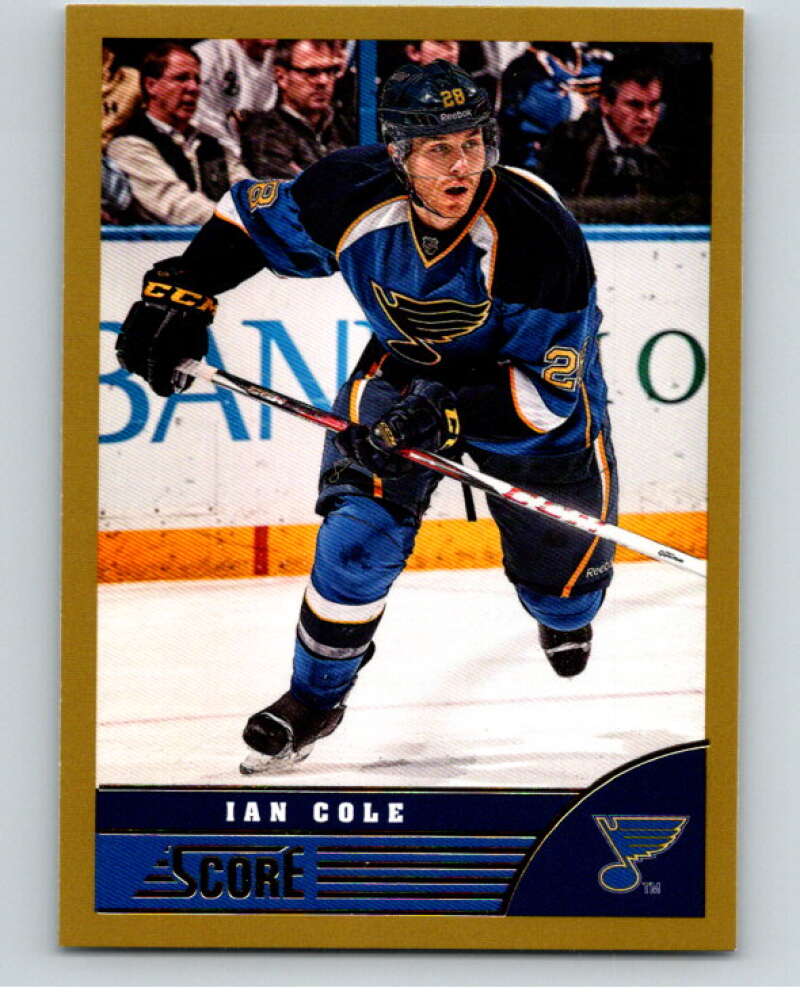 2013-14 Panini Score Gold #454 Ian Cole St. Louis Blues V94338 Image 1