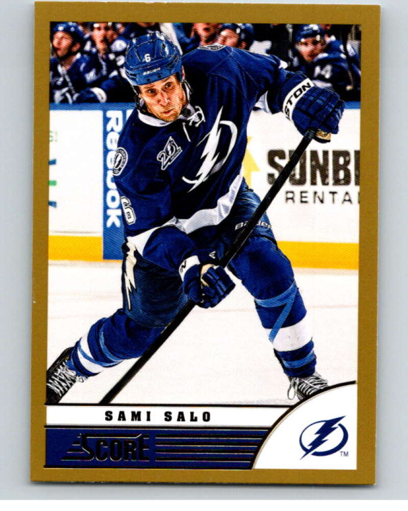 2013-14 Panini Score Gold #465 Sami Salo Tampa Bay Lightning V94347 Image 1