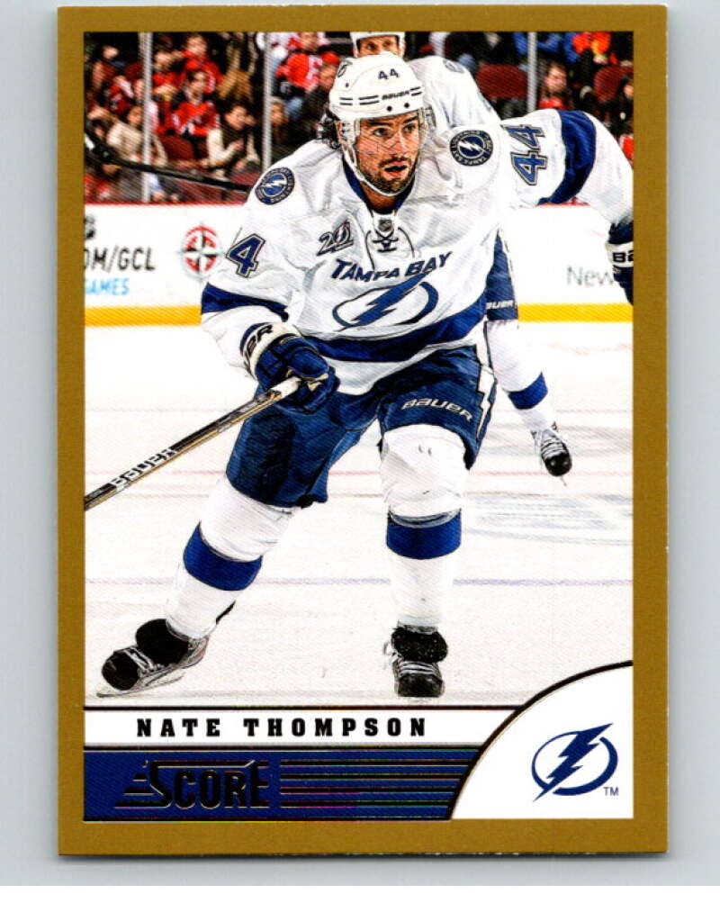 2013-14 Panini Score Gold #467 Nate Thompson Tampa Bay Lightning V94349 Image 1