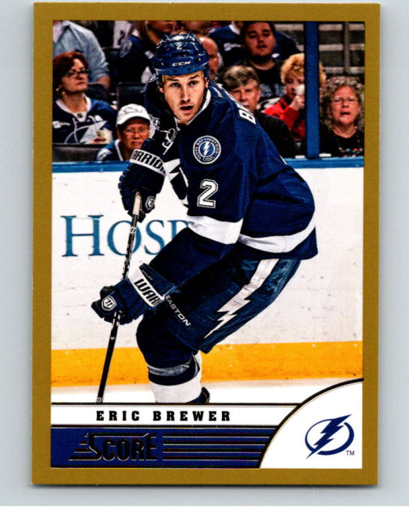 2013-14 Panini Score Gold #468 Eric Brewer Tampa Bay Lightning V94350 Image 1