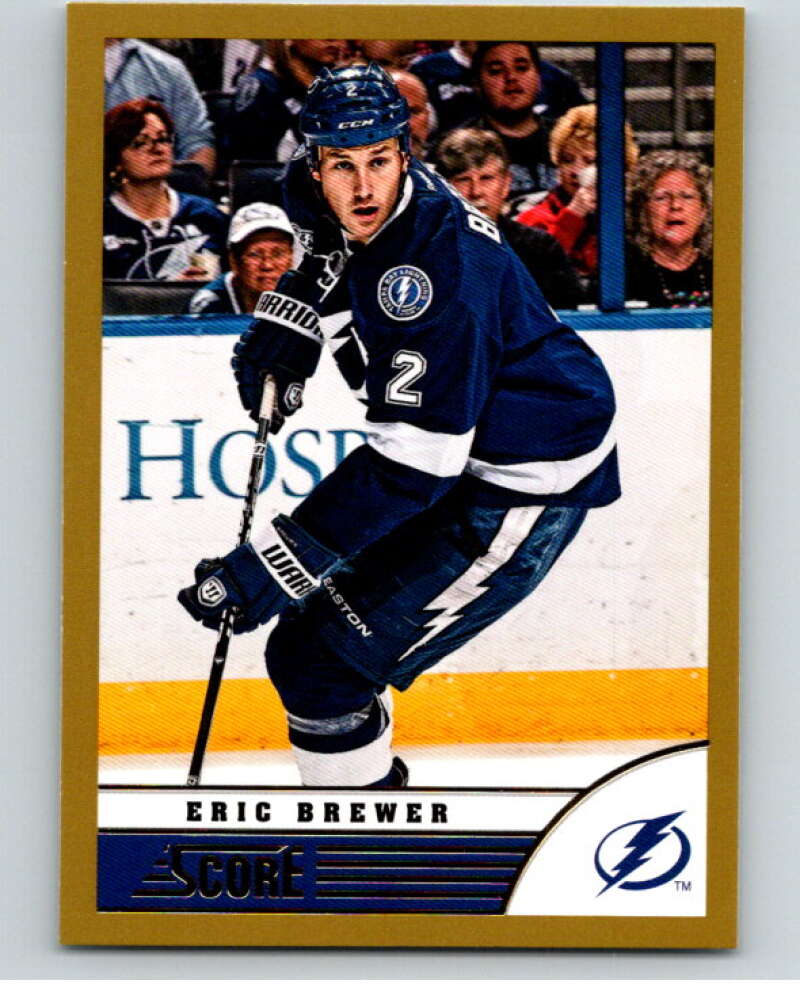 2013-14 Panini Score Gold #468 Eric Brewer Tampa Bay Lightning V94351 Image 1