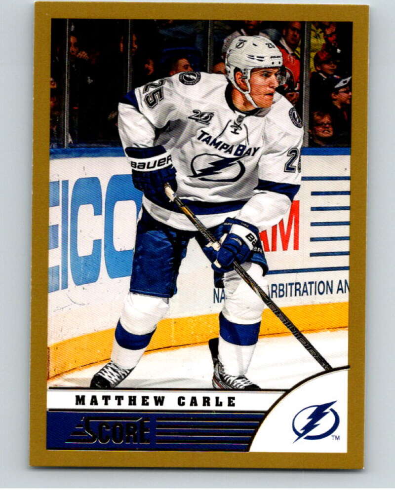 2013-14 Panini Score Gold #470 Matthew Carle Tampa Bay Lightning V94354 Image 1