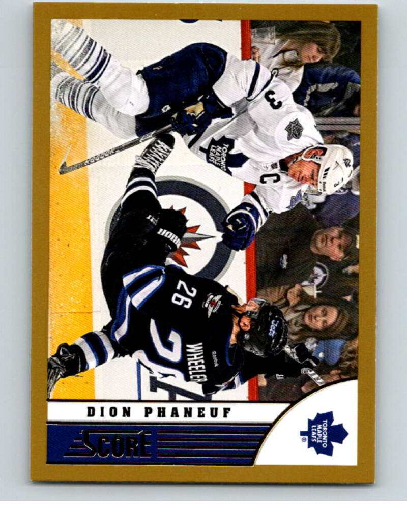 2013-14 Panini Score Gold #475 Dion Phaneuf Toronto Maple Leafs V94358 Image 1