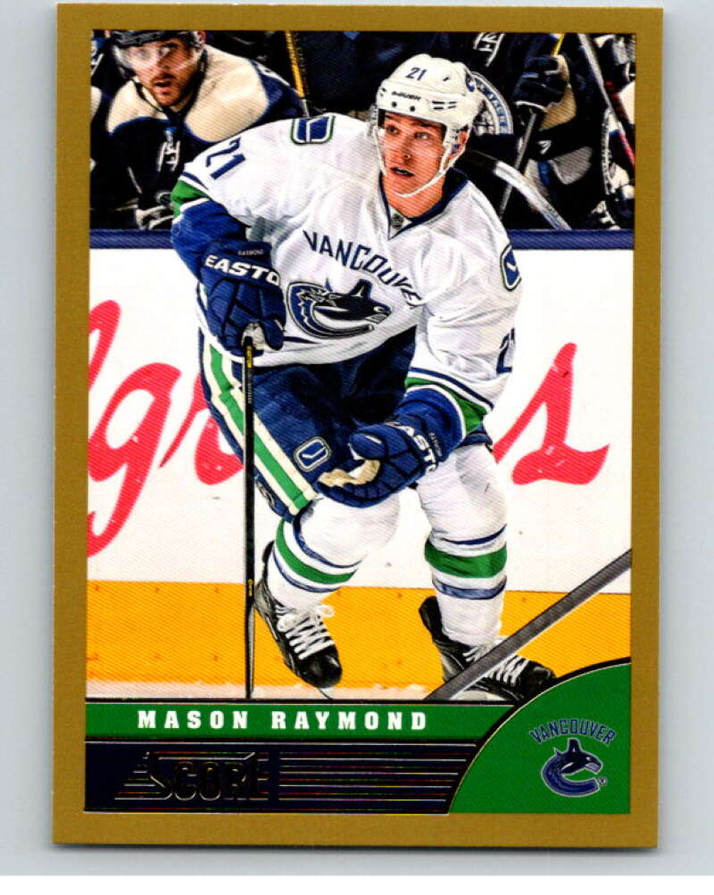2013-14 Panini Score Gold #502 Mason Raymond Vancouver Canucks V94369 Image 1
