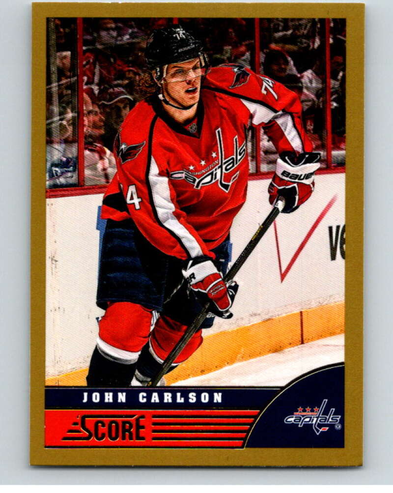 2013-14 Panini Score Gold #519 John Carlson Washington Capitals V94373 Image 1