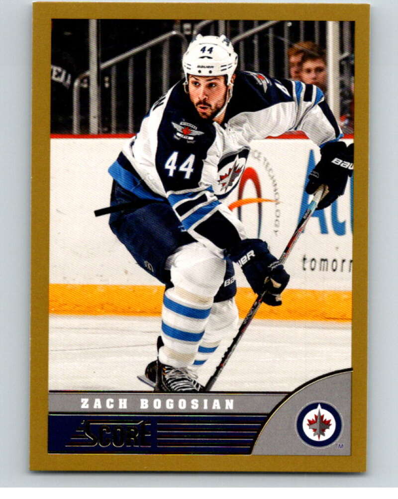 2013-14 Panini Score Gold #538 Zach Bogosian Winnipeg Jets V94387 Image 1