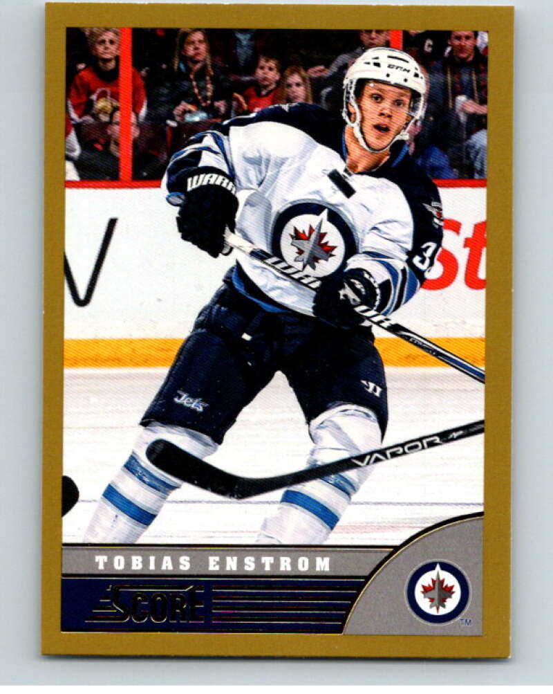 2013-14 Panini Score Gold #544 Tobias Enstrom Winnipeg Jets V94393 Image 1