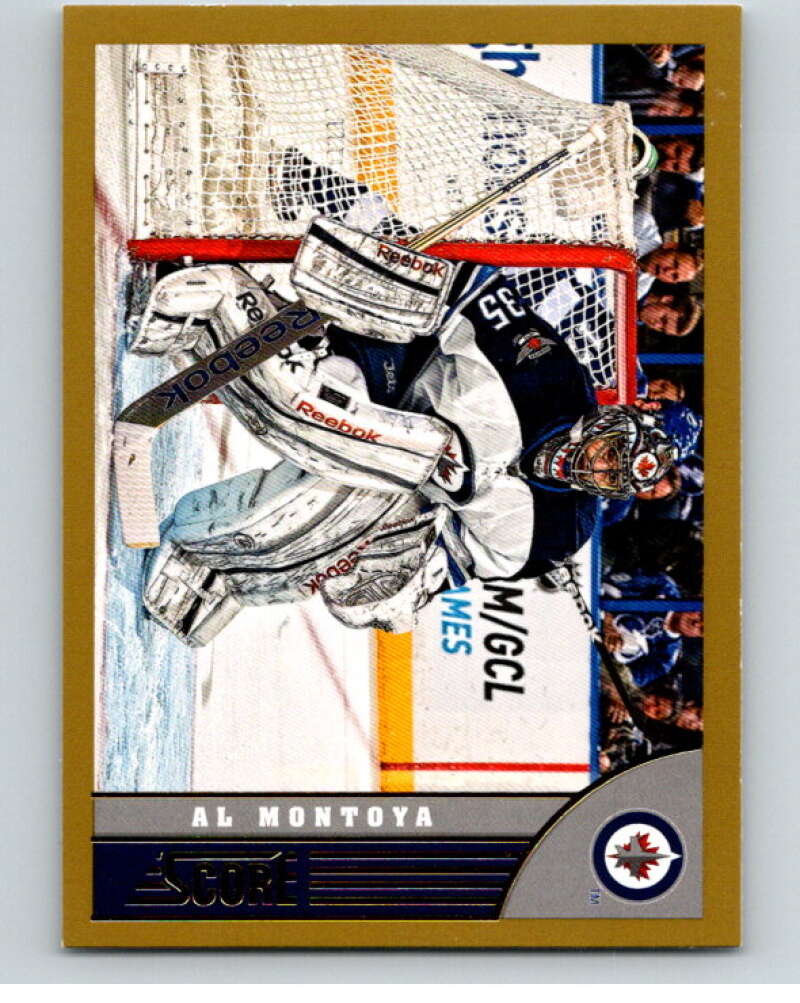 2013-14 Panini Score Gold #548 Al Montoya Winnipeg Jets V94394 Image 1