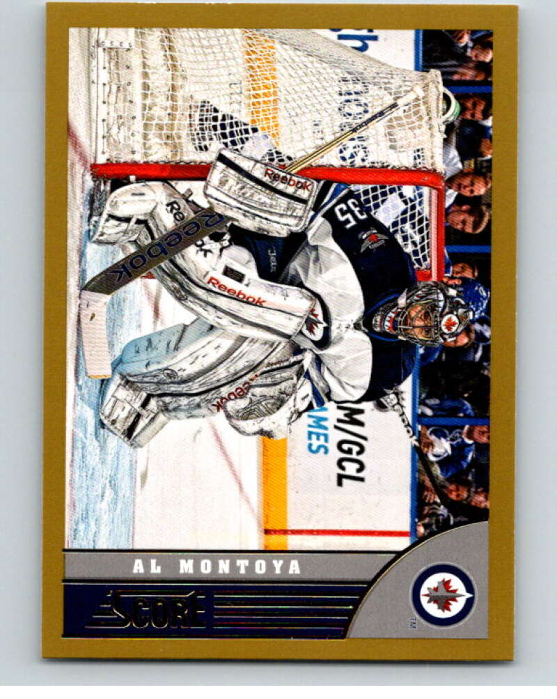 2013-14 Panini Score Gold #548 Al Montoya Winnipeg Jets V94395 Image 1