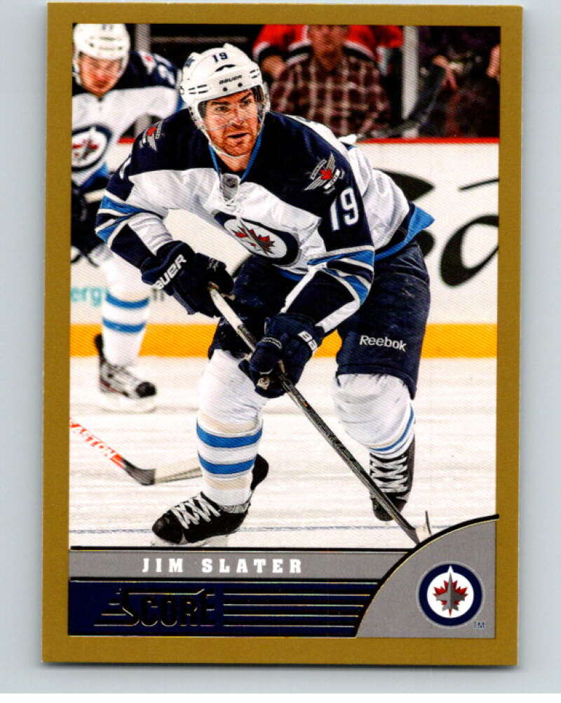 2013-14 Panini Score Gold #549 Jim Slater Winnipeg Jets V94396 Image 1