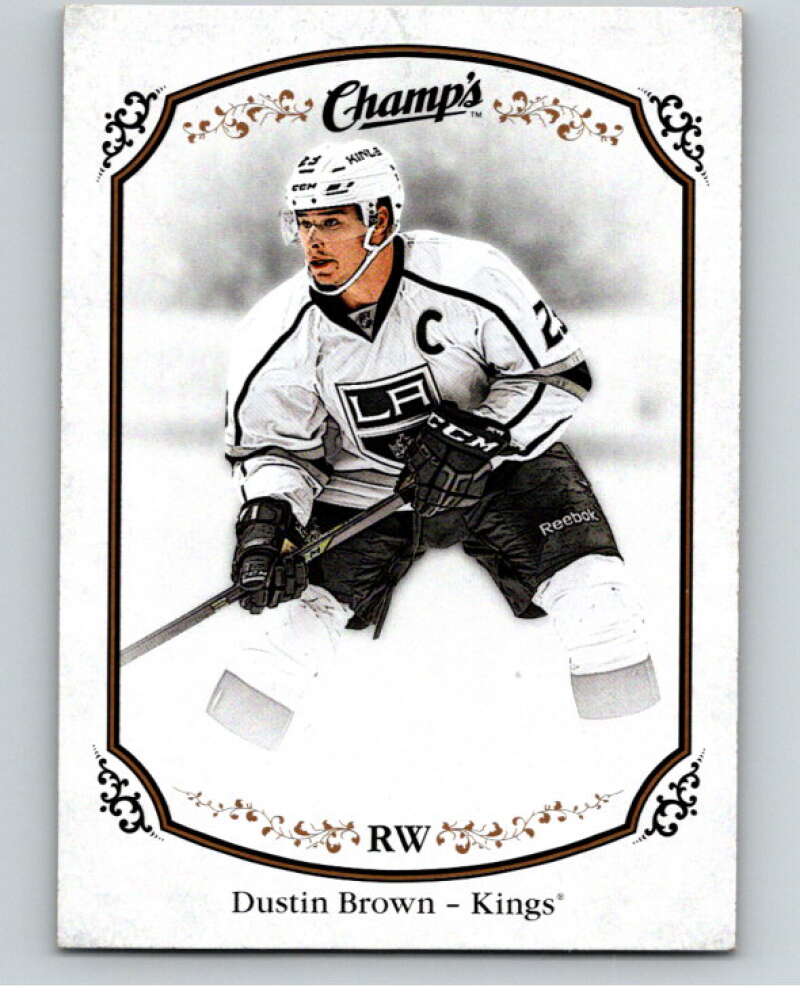 2015-16 Upper Deck Champs #1 Dustin Brown Los Angeles Kings V94457 Image 1