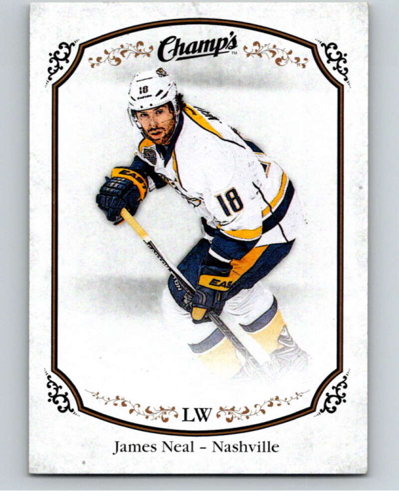 2015-16 Upper Deck Champs #4 James Neal Nashville Predators V94464 Image 1