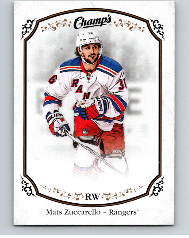 2015-16 Upper Deck Champs #6 Mats Zuccarello New York Rangers V94467 Image 1