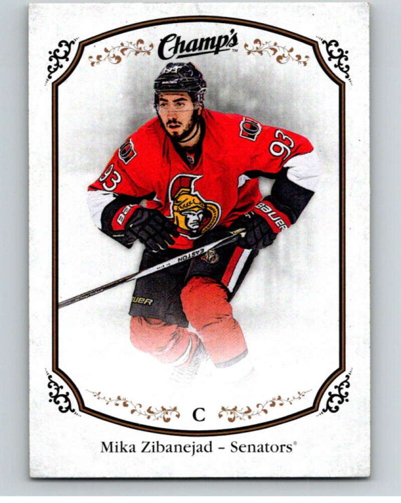 2015-16 Upper Deck Champs #28 Mika Zibanejad Ottawa Senators V94501 Image 1