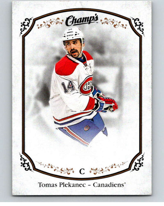 2015-16 Upper Deck Champs #36 Tomas Plekanec  Montreal Canadiens  V94513 Image 1