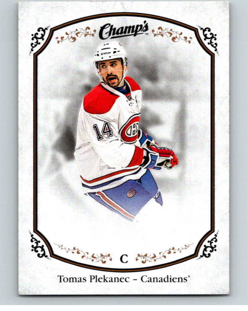 2015-16 Upper Deck Champs #36 Tomas Plekanec Montreal Canadiens V94513 Image 1