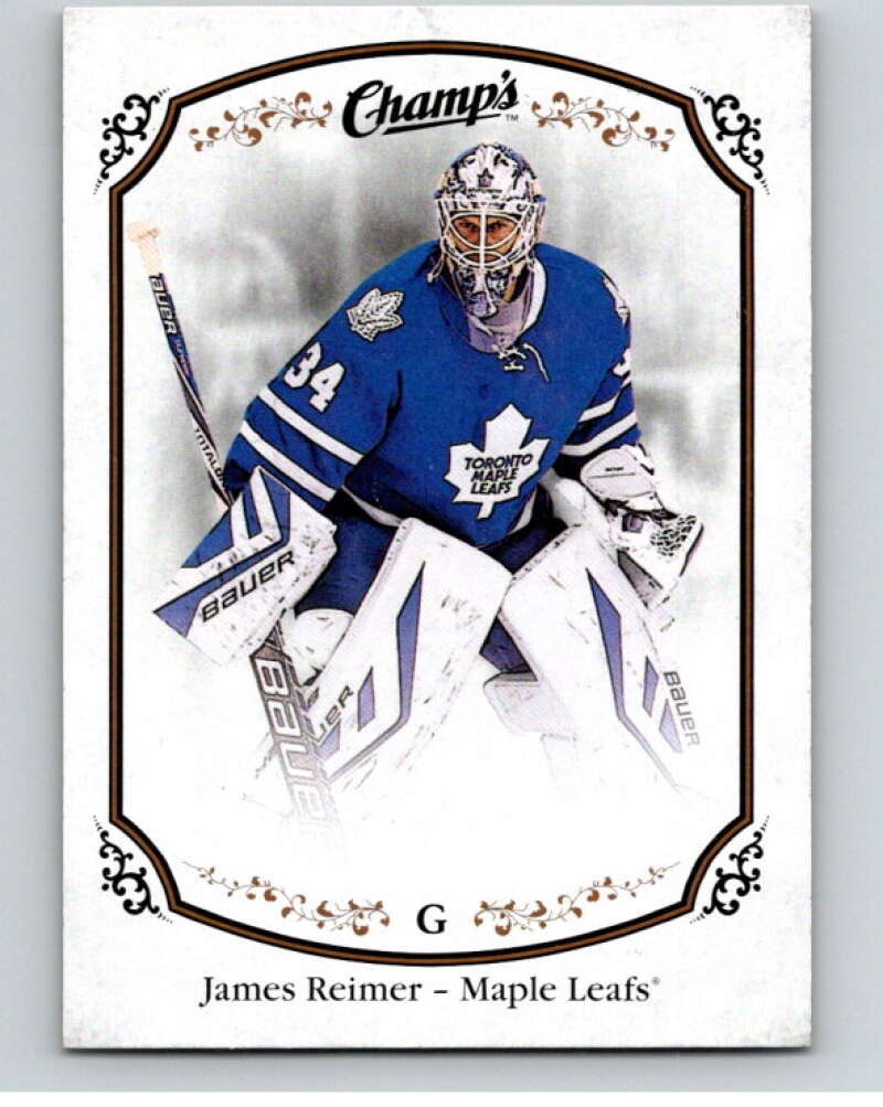 2015-16 Upper Deck Champs #44 James Reimer Toronto Maple Leafs V94525 Image 1
