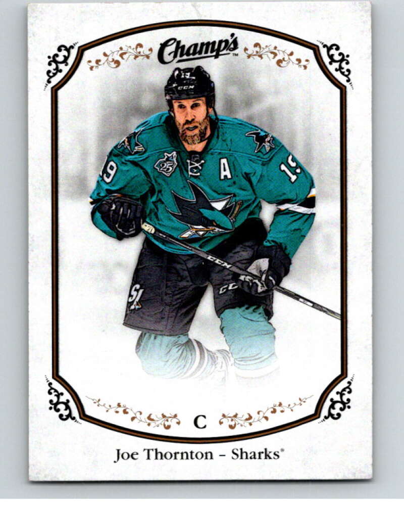 2015-16 Upper Deck Champs #50 Joe Thornton San Jose Sharks V94534 Image 1