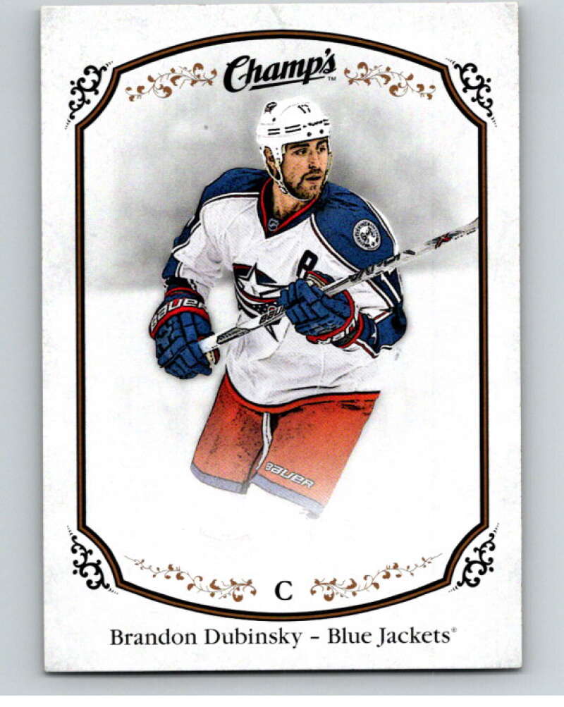 2015-16 Upper Deck Champs #58 Brandon Dubinsky Blue Jackets V94549 Image 1