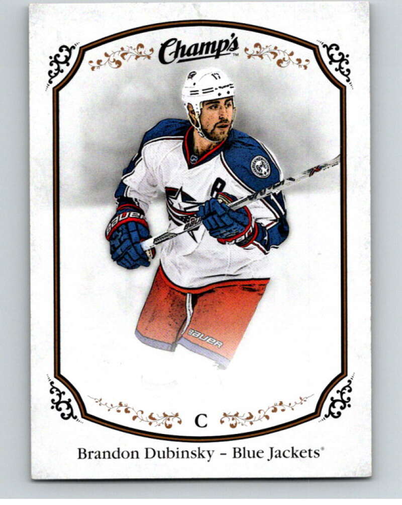 2015-16 Upper Deck Champs #58 Brandon Dubinsky Blue Jackets V94550 Image 1