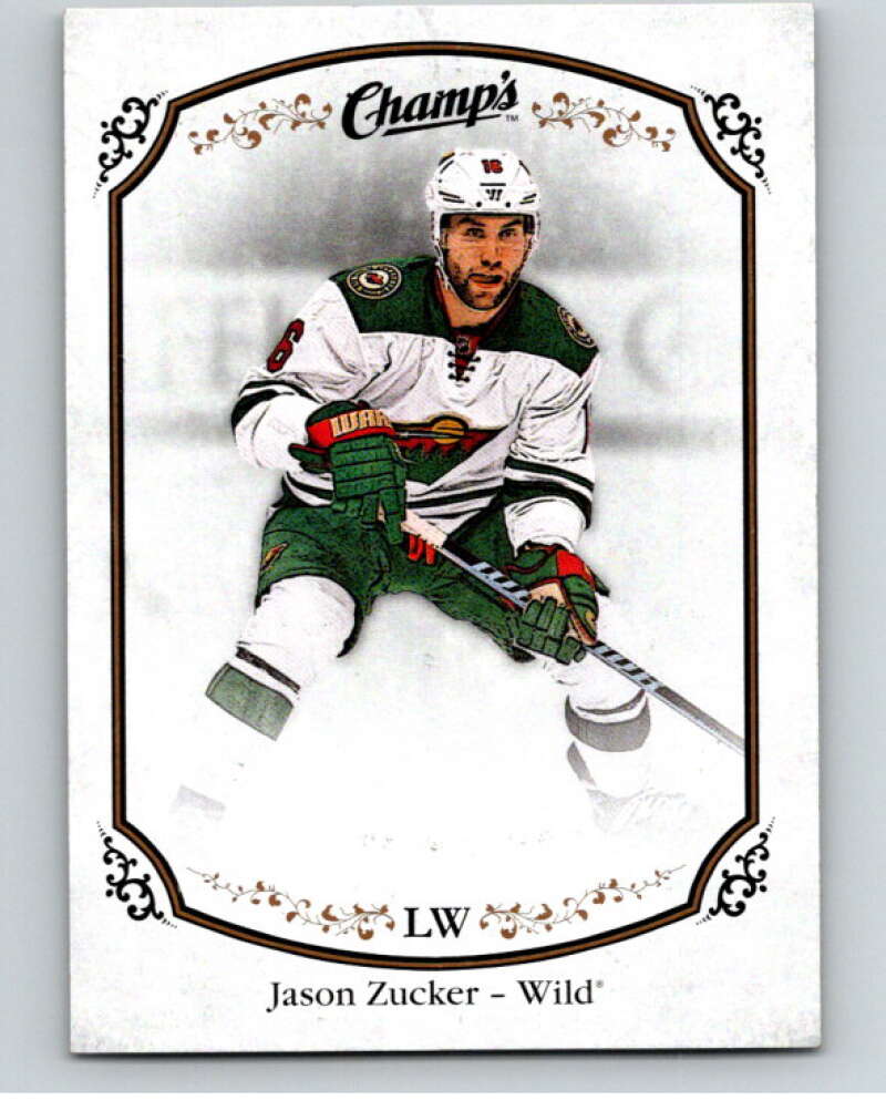 2015-16 Upper Deck Champs #64 Jason Zucker Minnesota Wild V94556 Image 1
