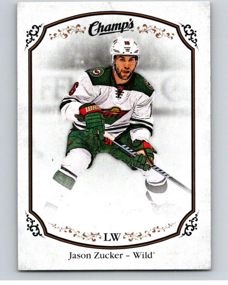 2015-16 Upper Deck Champs #64 Jason Zucker Minnesota Wild V94557 Image 1