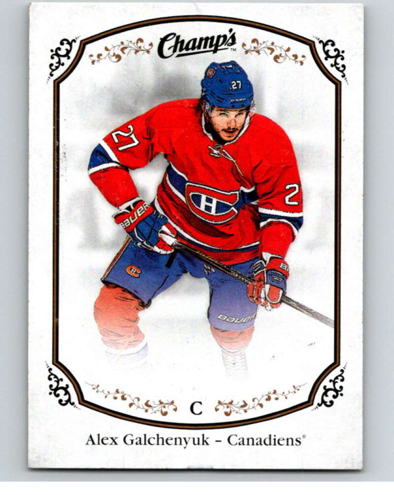 2015-16 Upper Deck Champs #72 Alexander Galchenyuk Montreal Canadiens V94571 Image 1