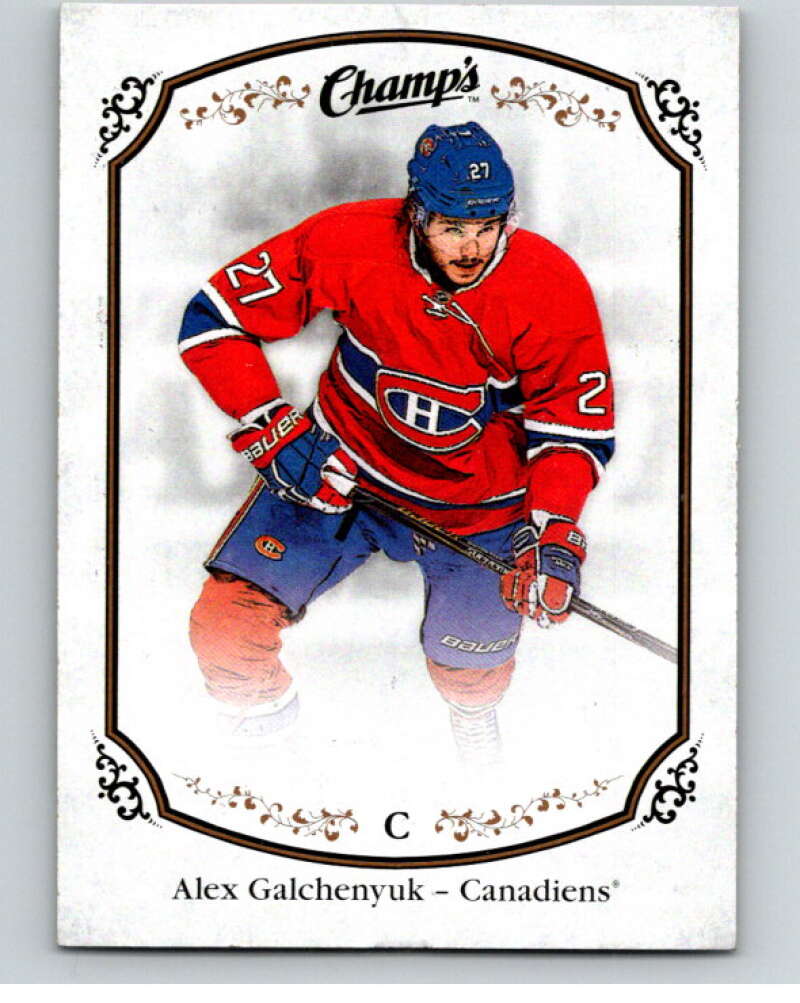 2015-16 Upper Deck Champs #72 Alexander Galchenyuk Montreal Canadiens V94572 Image 1