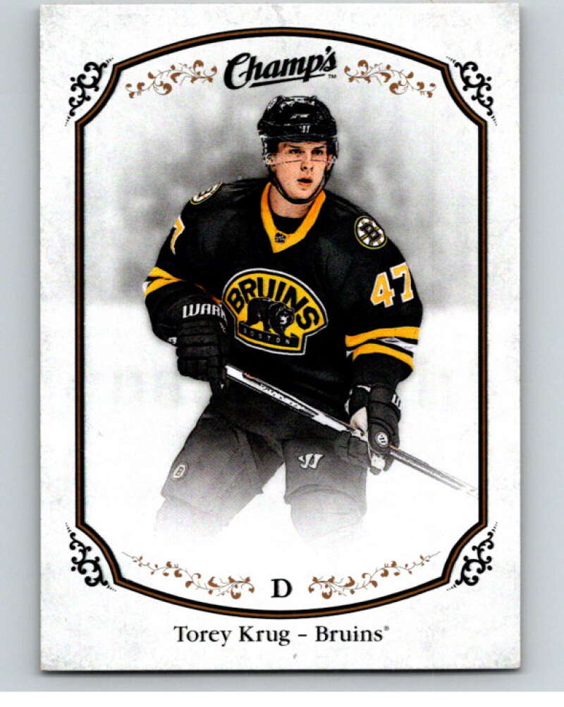 2015-16 Upper Deck Champs #78 Torey Krug Boston Bruins V94581 Image 1