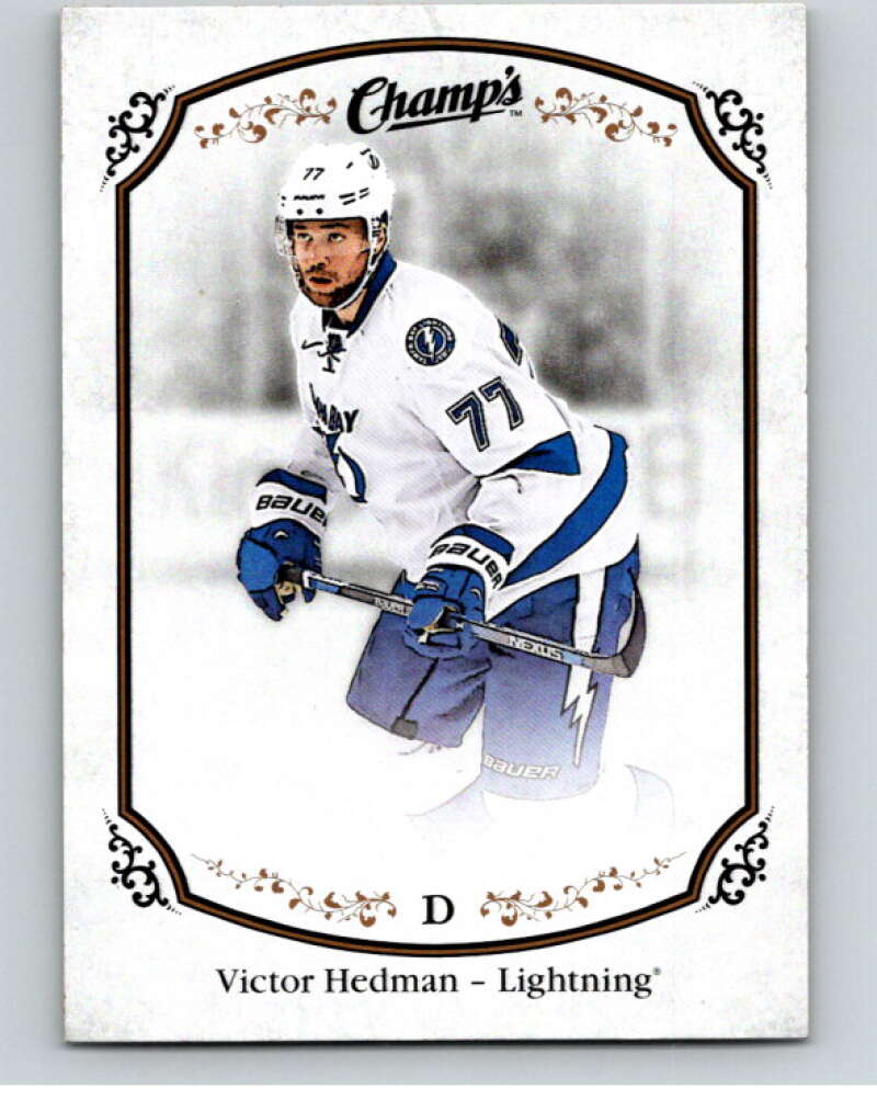 2015-16 Upper Deck Champs #83 Victor Hedman Tampa Bay Lightning V94589 Image 1