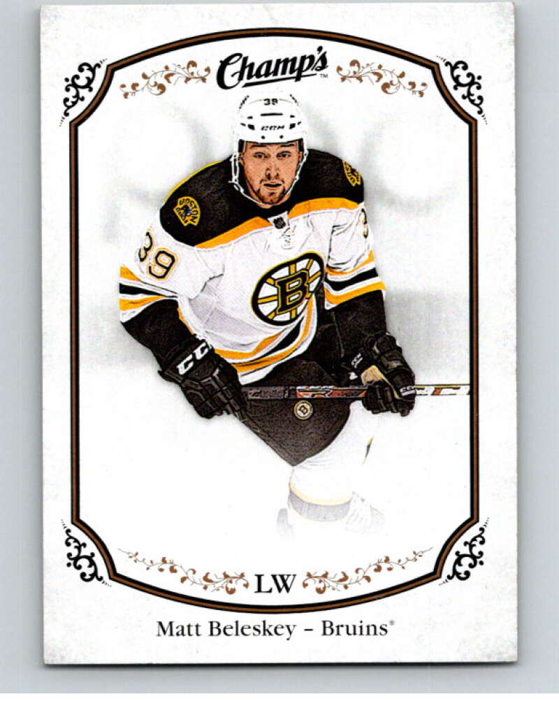2015-16 Upper Deck Champs #84 Matt Beleskey Boston Bruins V94592 Image 1