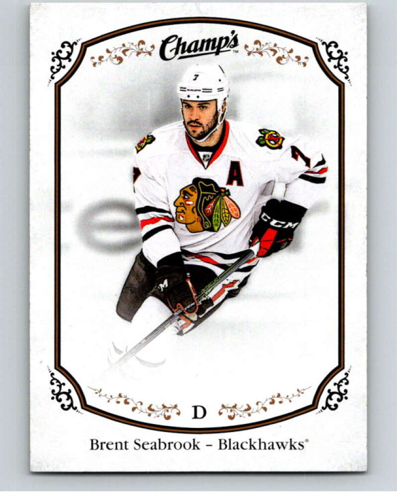 2015-16 Upper Deck Champs #85 Brent Seabrook Chicago Blackhawks V94593 Image 1