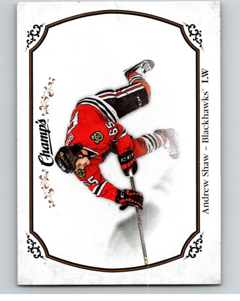 2015-16 Upper Deck Champs #89 Andrew Shaw Chicago Blackhawks V94598 Image 1