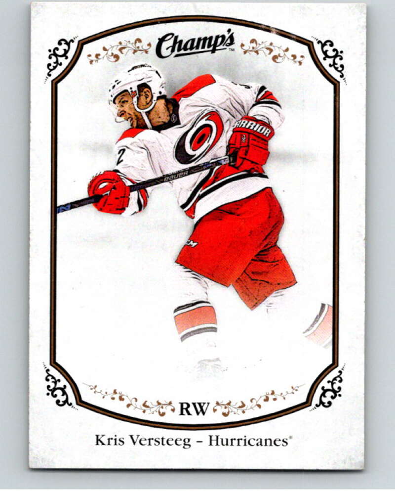 2015-16 Upper Deck Champs #93 Kris Versteeg Carolina Hurricanes V94603 Image 1