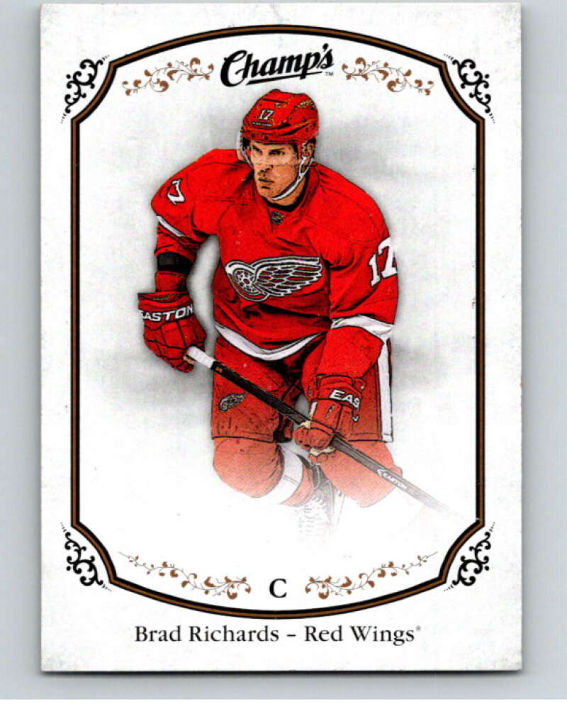 2015-16 Upper Deck Champs #107 Brad Richards Detroit Red Wings V94622 Image 1