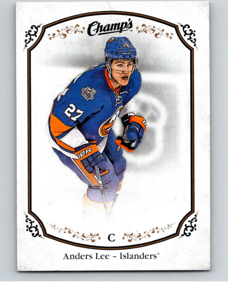 2015-16 Upper Deck Champs #115 Anders Lee New York Islanders V94632 Image 1