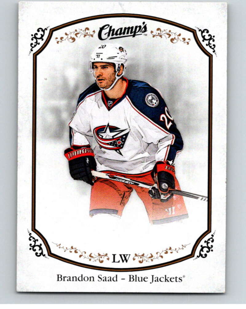 2015-16 Upper Deck Champs #117 Brandon Saad Columbus Blue Jackets V94635 Image 1