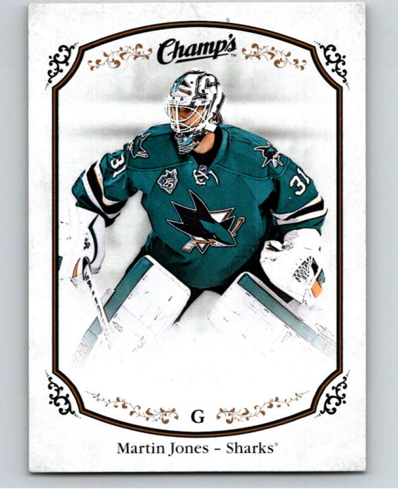 2015-16 Upper Deck Champs #119 Martin Jones San Jose Sharks V94640 Image 1